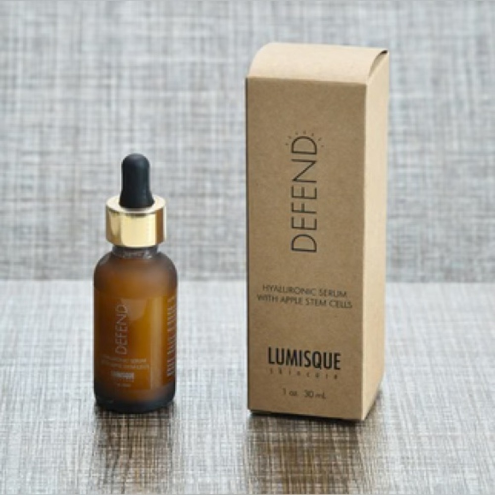 Co2 lift Lumisque skincare defend hyaluronic serum with triple stem cells NIB